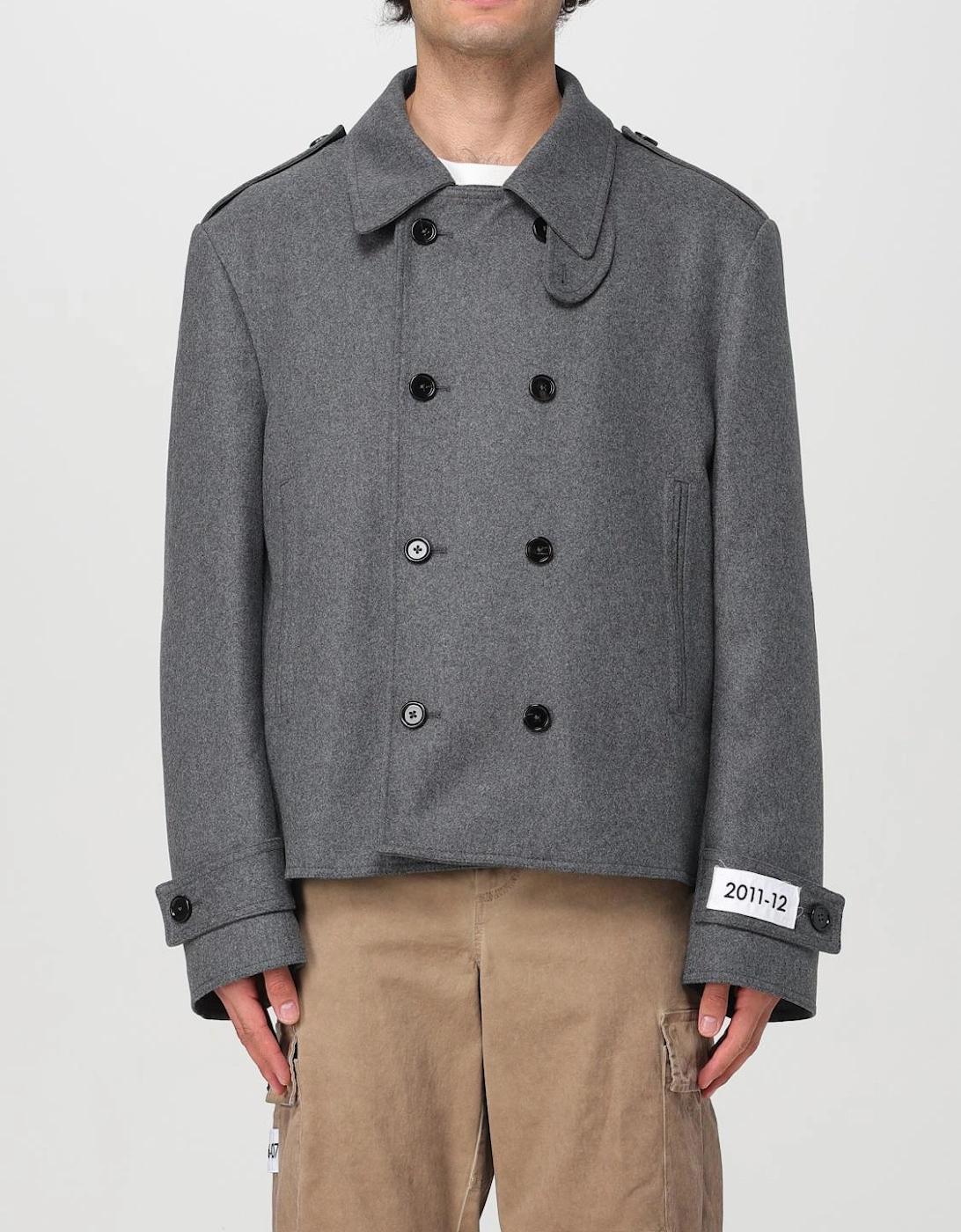 Cropped DoubleBreasted Peacoat, 6 of 5