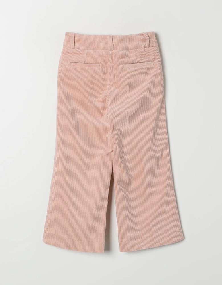 Kids Corduroy Wide Leg Pants