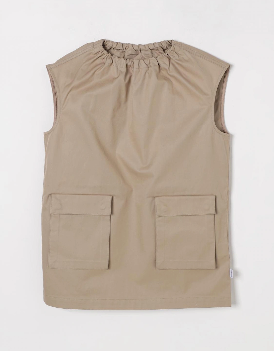 Sleeveless Cotton Mini Dress with Pockets, 5 of 4