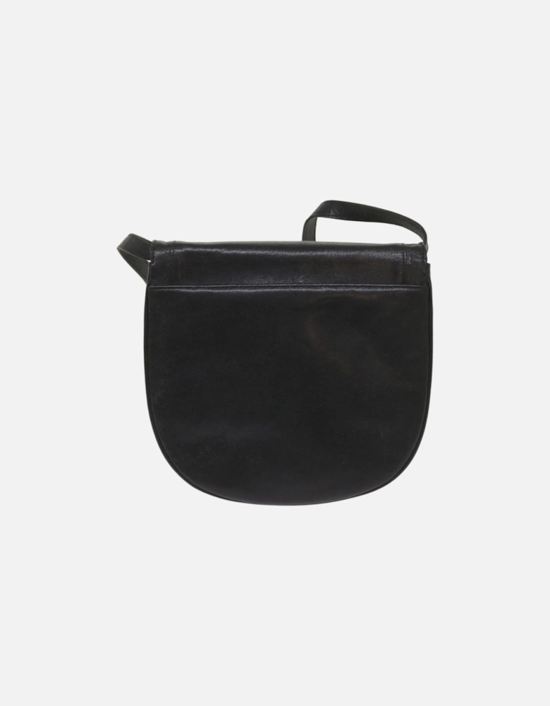 Leather Crossbody Bag with Tassel