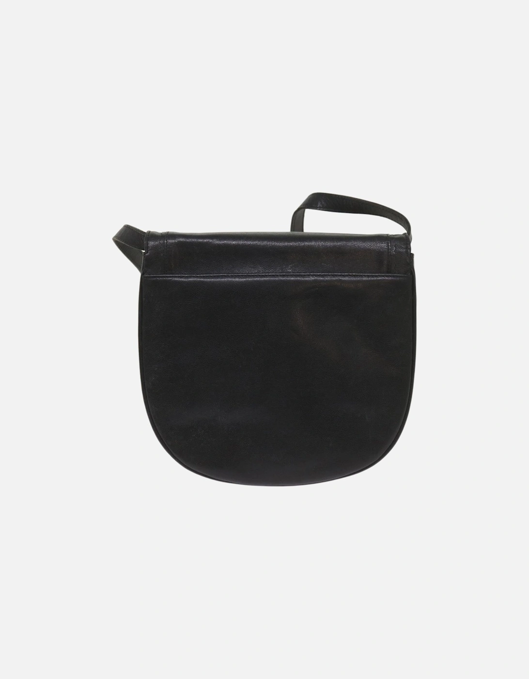 Leather Crossbody Bag with Tassel
