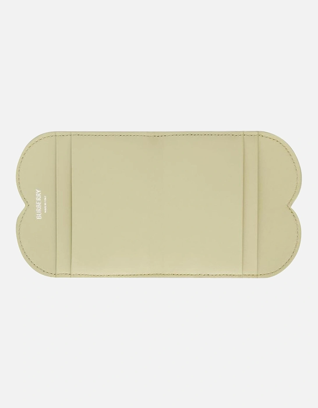Scalloped Edge Leather Card Holder