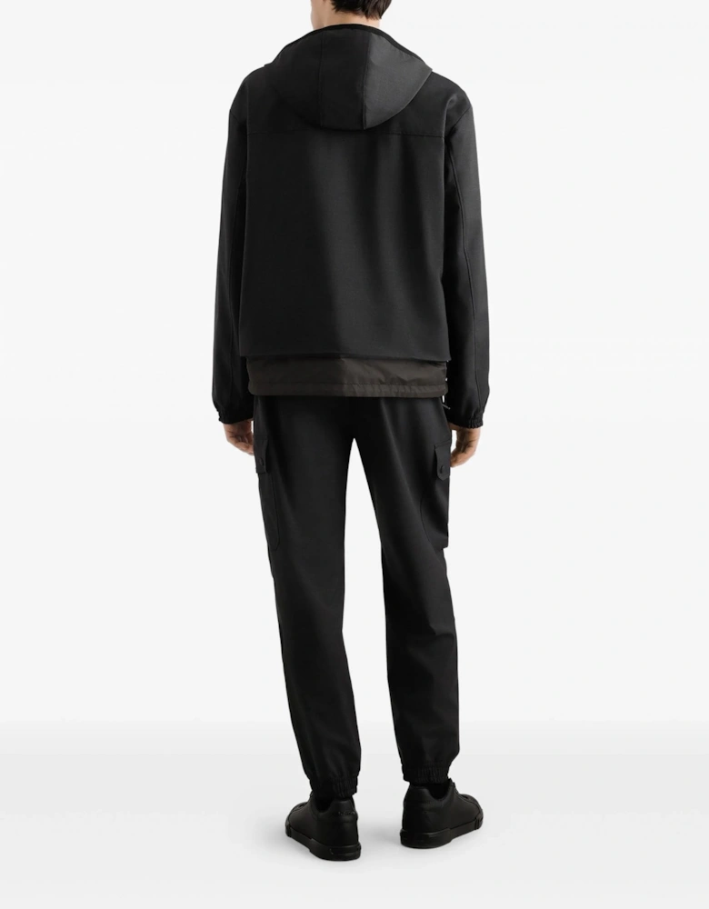 Contrast Trim T-shirt Grey