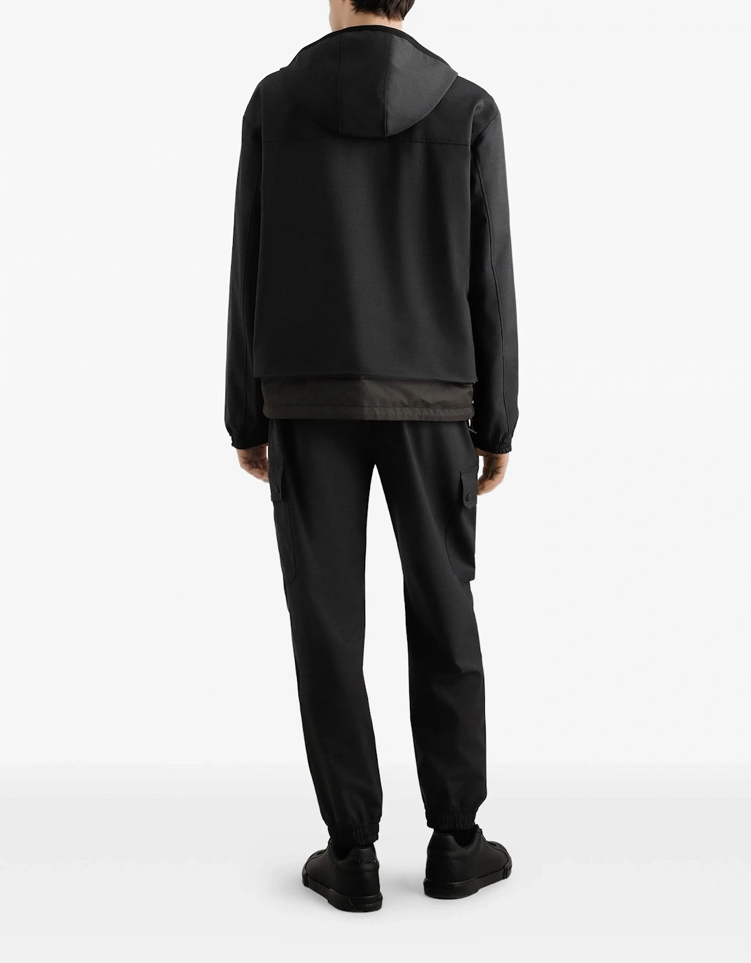 Contrast Trim T-shirt Grey