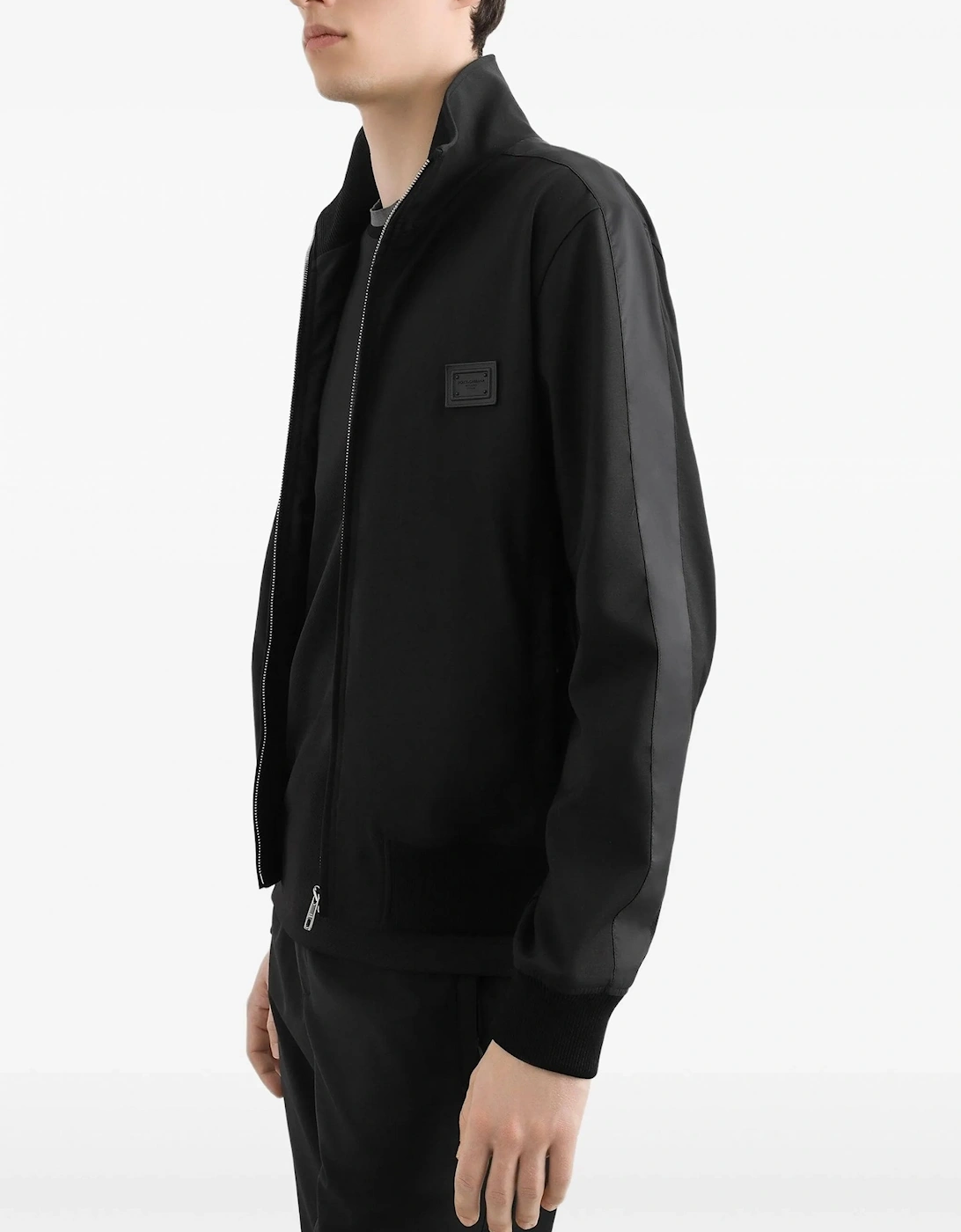 Plaque Harrington Jacket Black