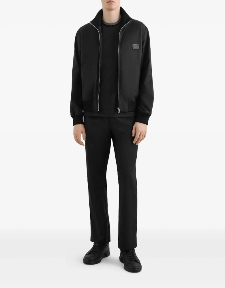 Plaque Harrington Jacket Black