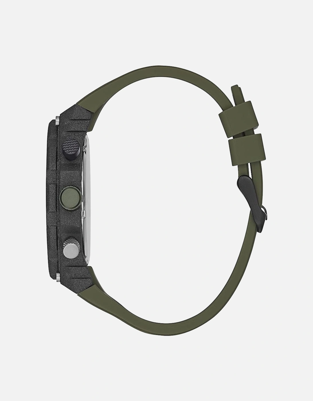 Green Silicone Wristwatch