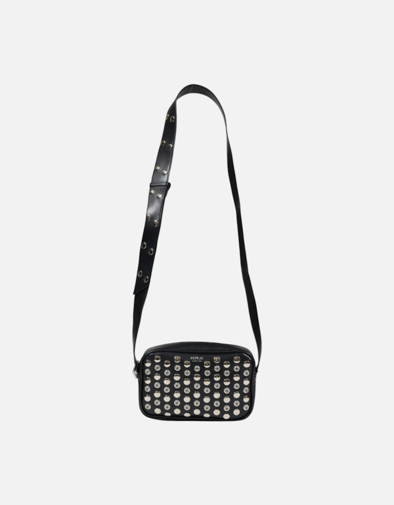 Studded Leather Crossbody Bag