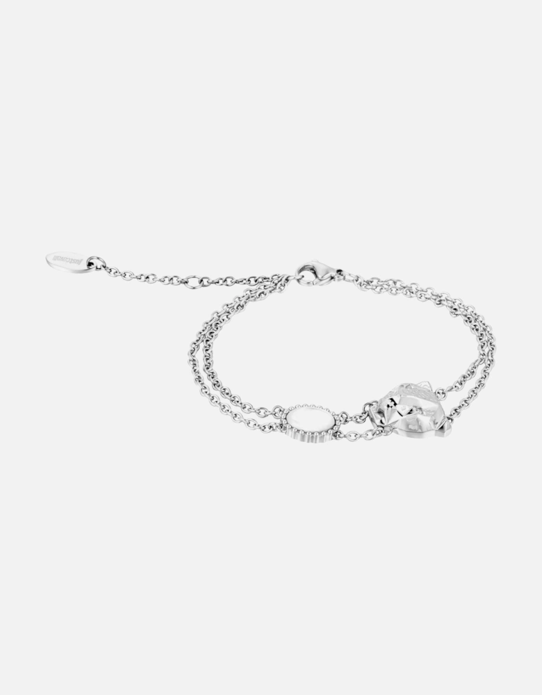 Tiger Head Charm Bracelet
