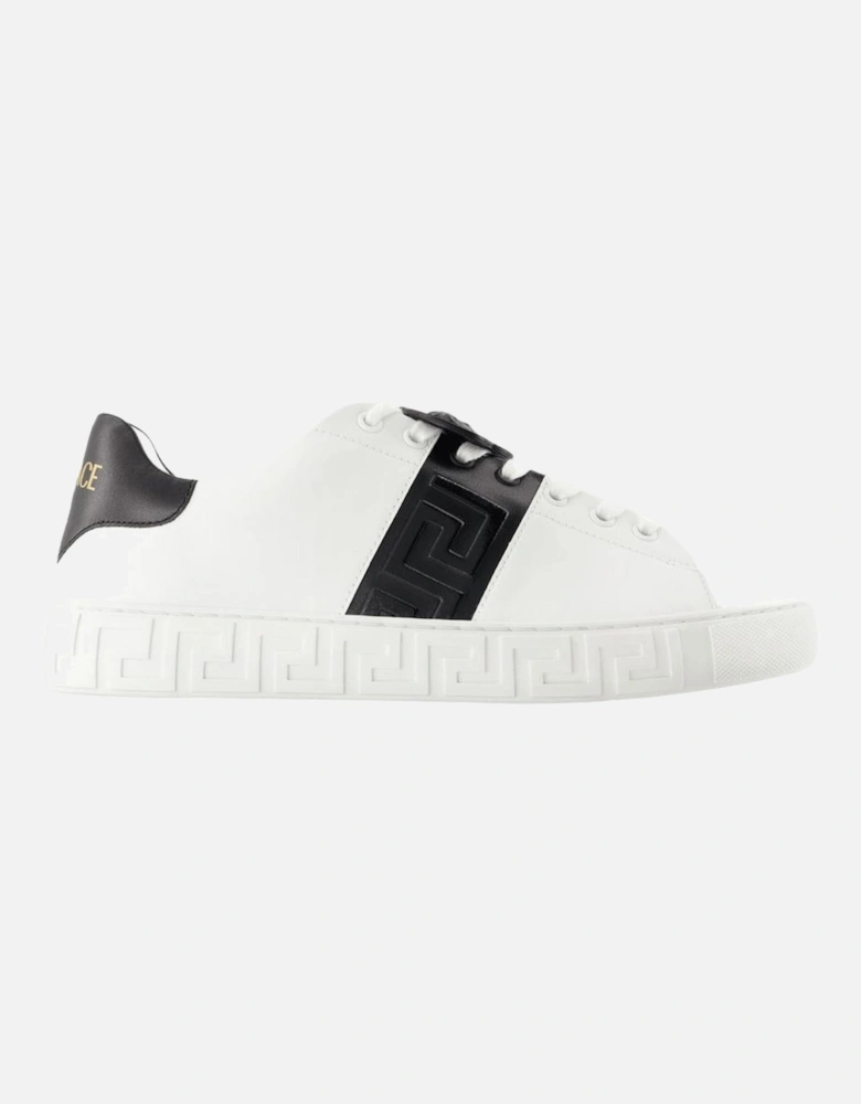 Greca Sneakers Leather