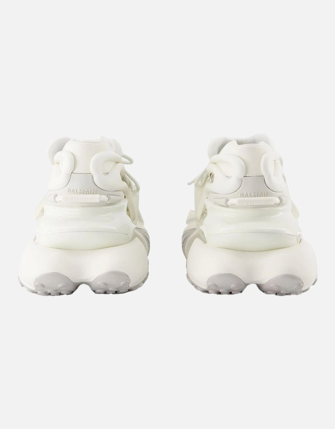 Smooth Calfskin Leather Sneakers with Rubber Sole