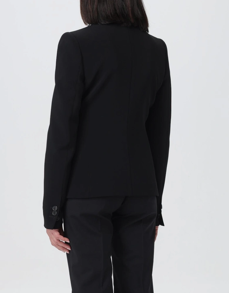 Women Notch Collar Blazer