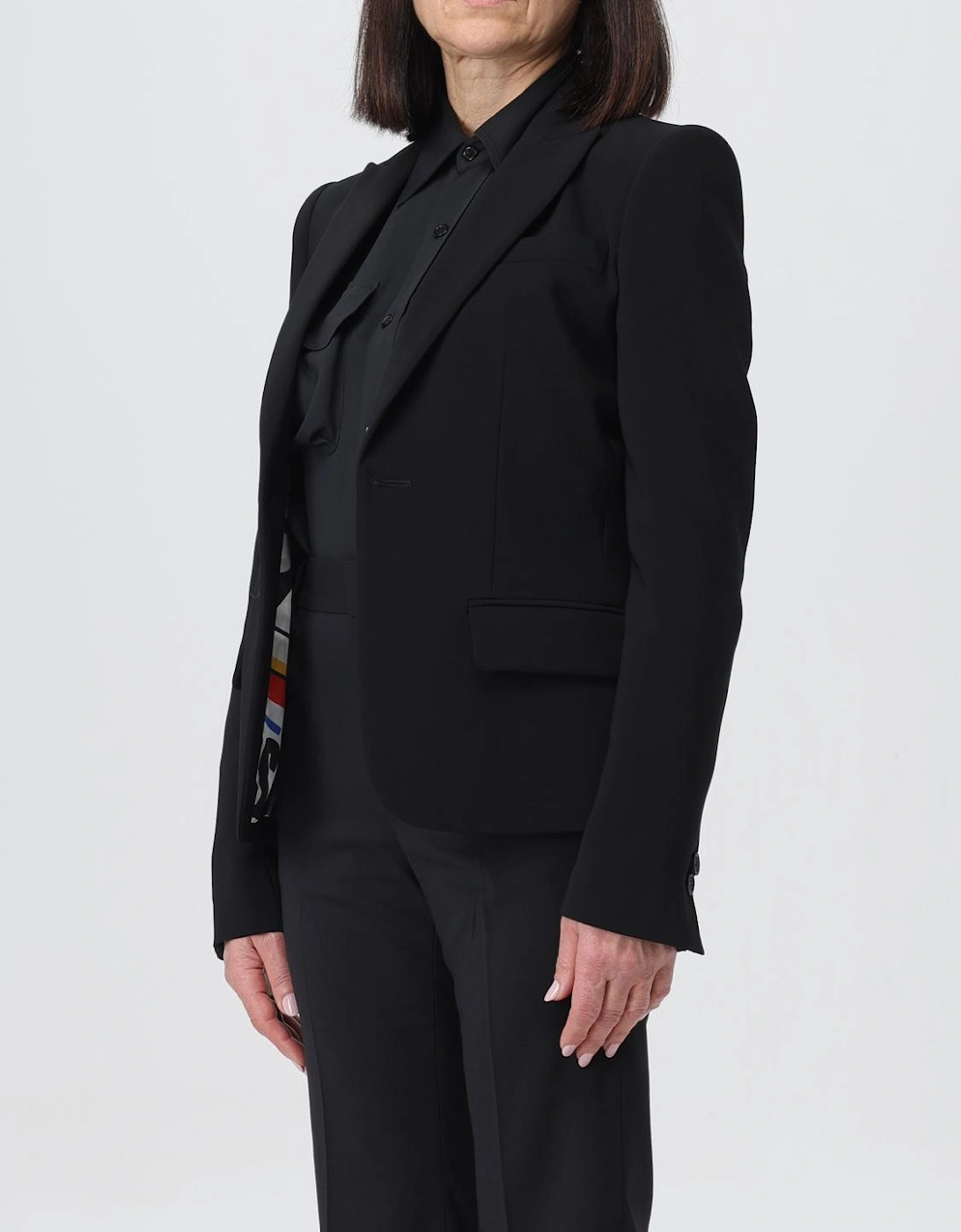 Women Notch Collar Blazer