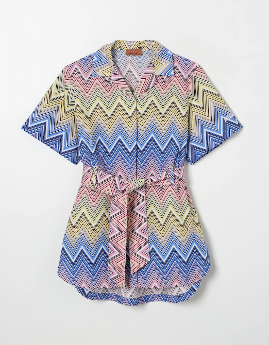 Zigzag Pattern Mini Dress, 4 of 3