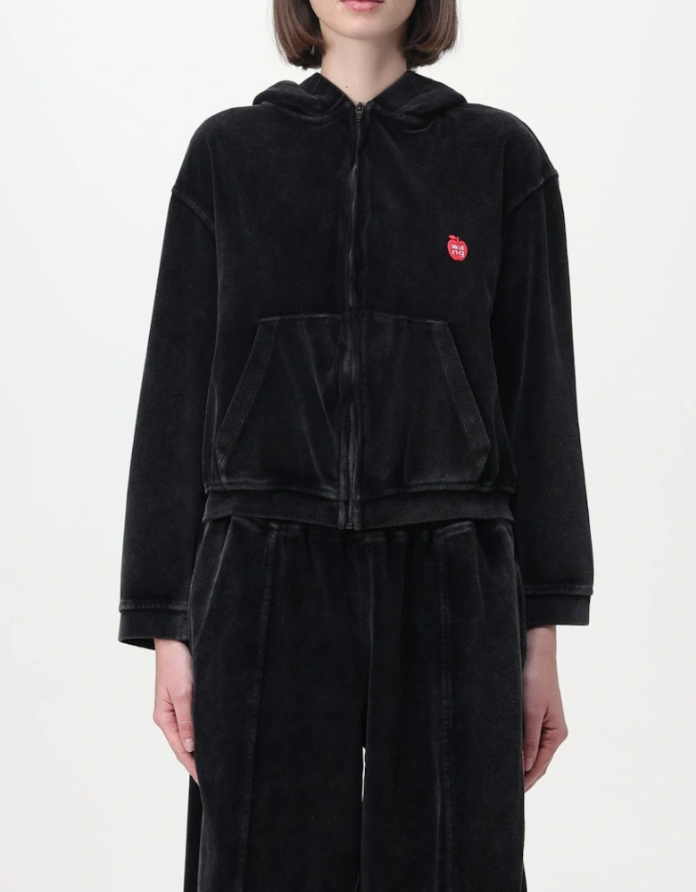 Velour ZipUp Hoodie