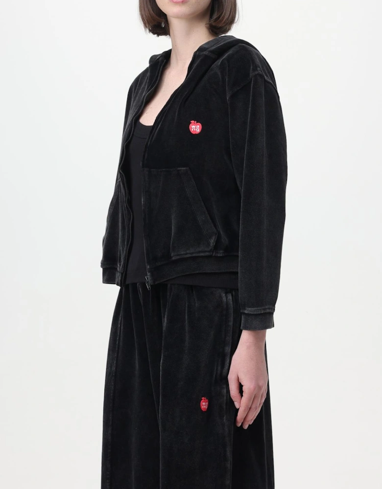 Velour ZipUp Hoodie