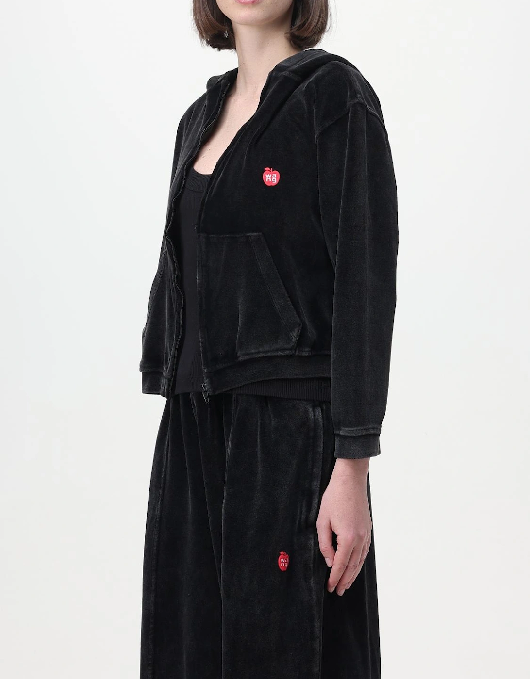 Velour ZipUp Hoodie