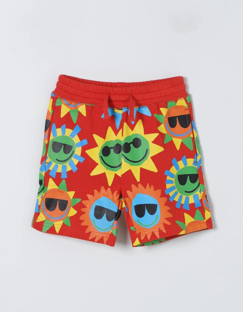 Kids Shorts Sun Print