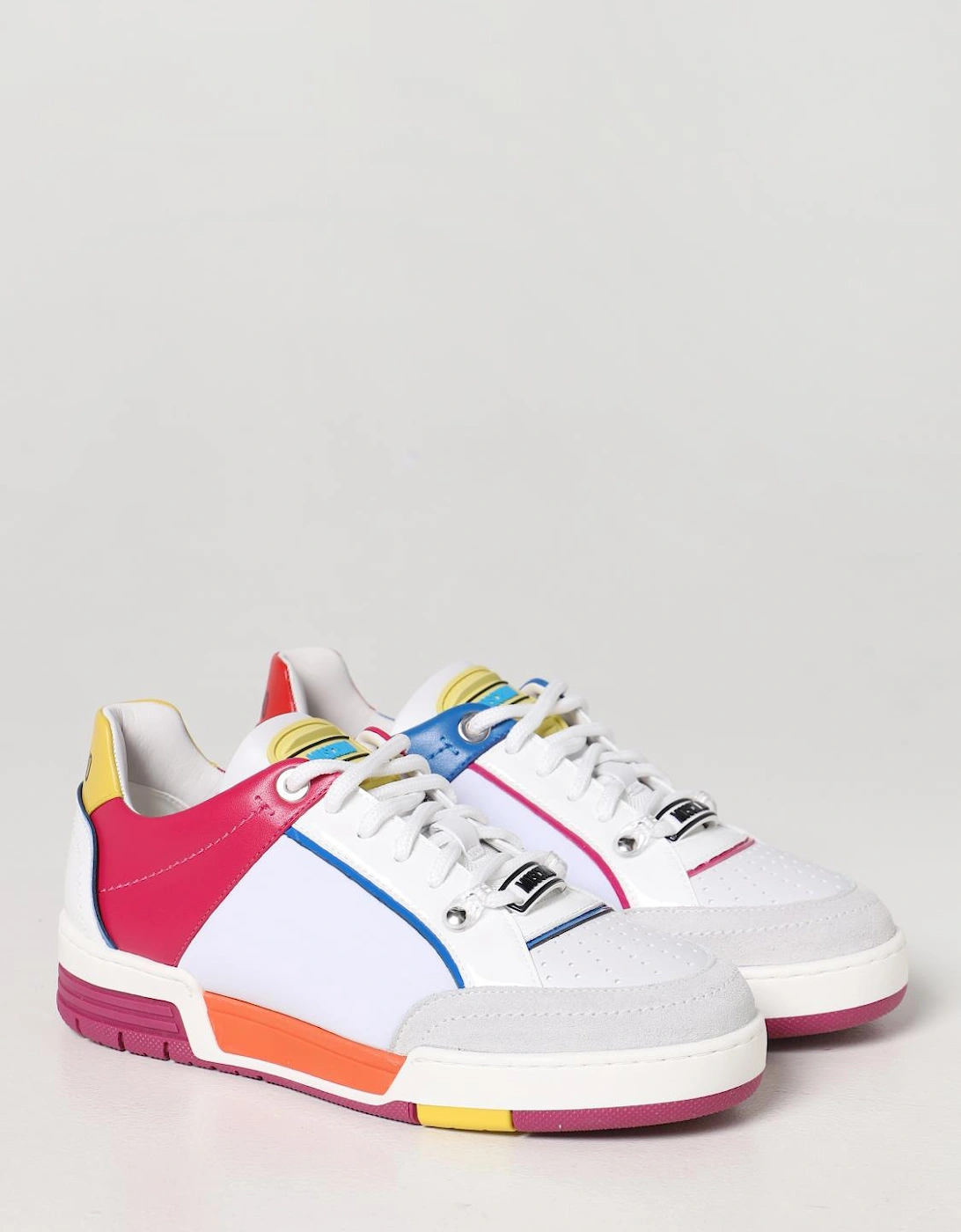 Multicolor LowTop Leather Sneakers