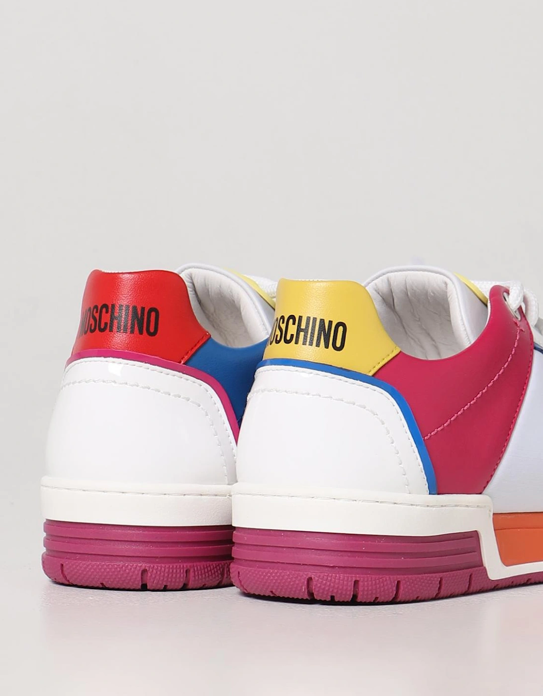 Multicolor LowTop Leather Sneakers