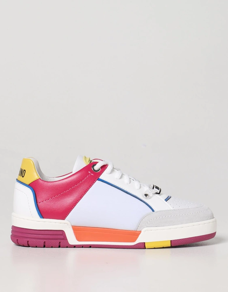 Multicolor LowTop Leather Sneakers