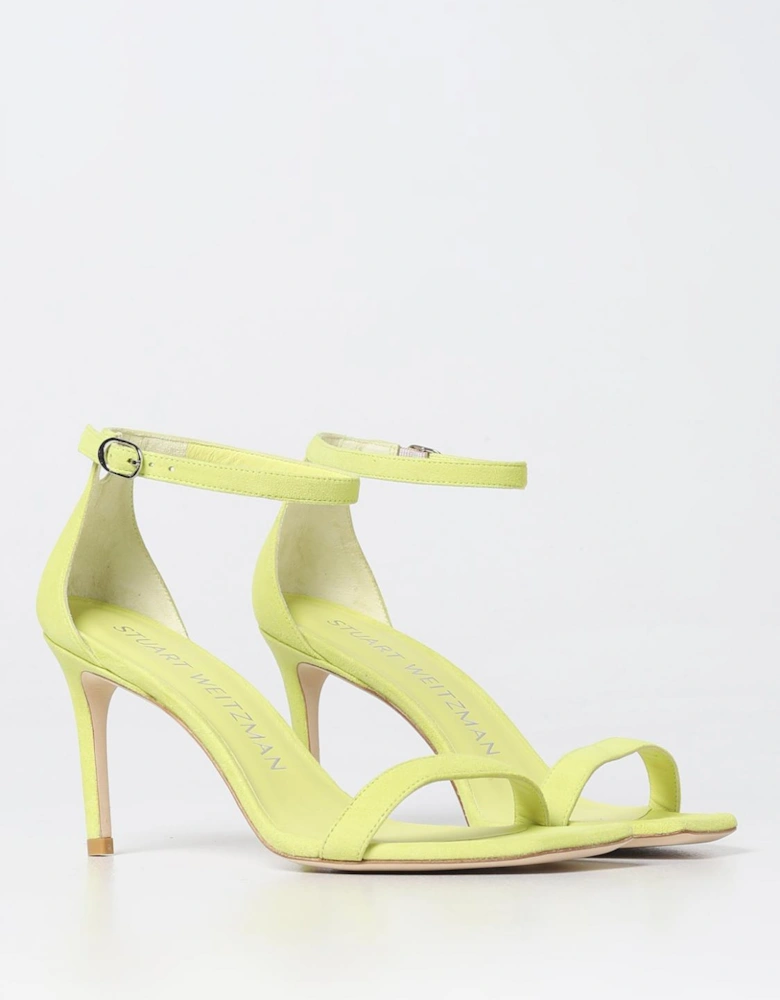 Nudist Song Suede Sandals Heels
