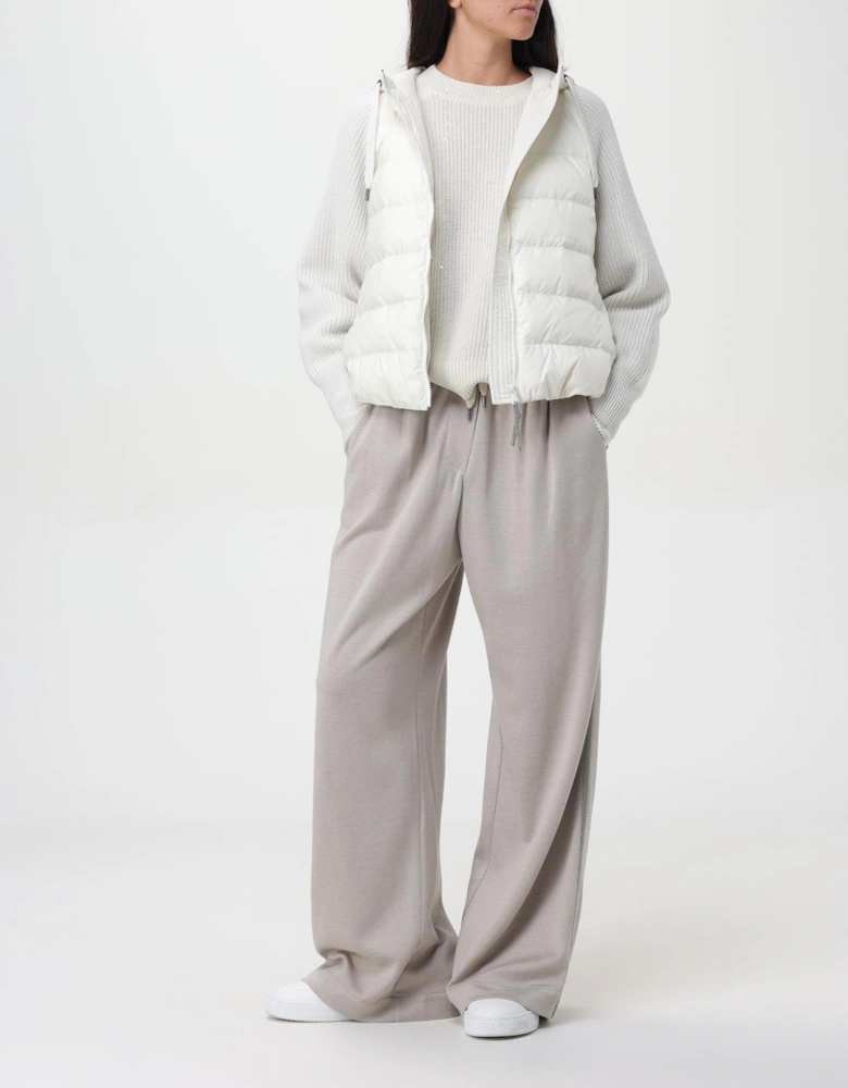 Ribbed Knit Crew Neck Long Sleeve Relaxed Fit Sweater