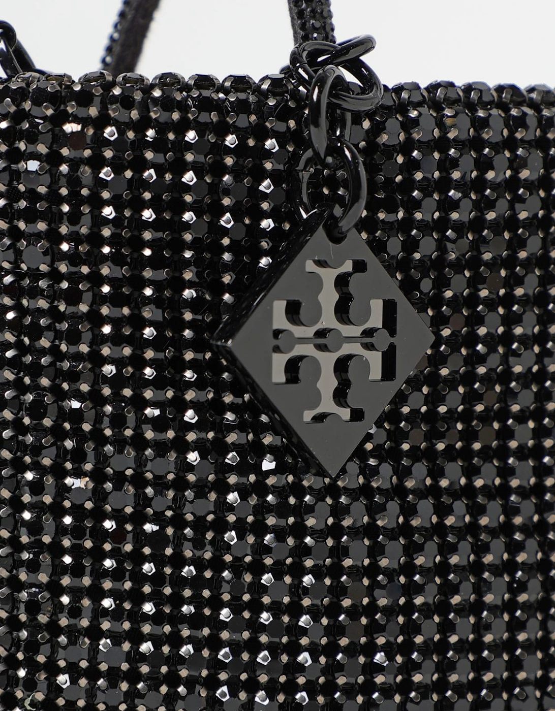 Crystal Mesh Clutch Bag