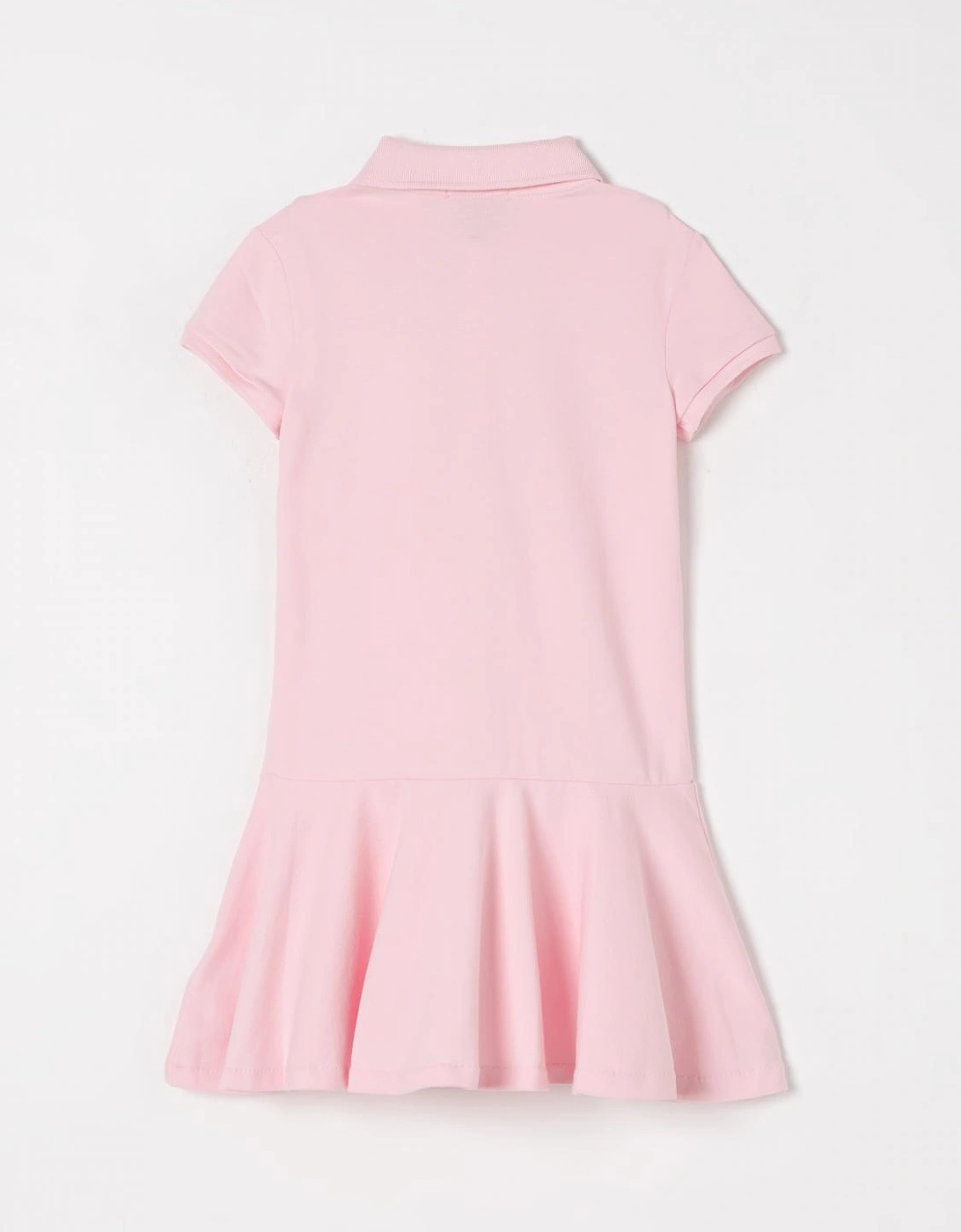 Girls Polo Dress Cotton Flared