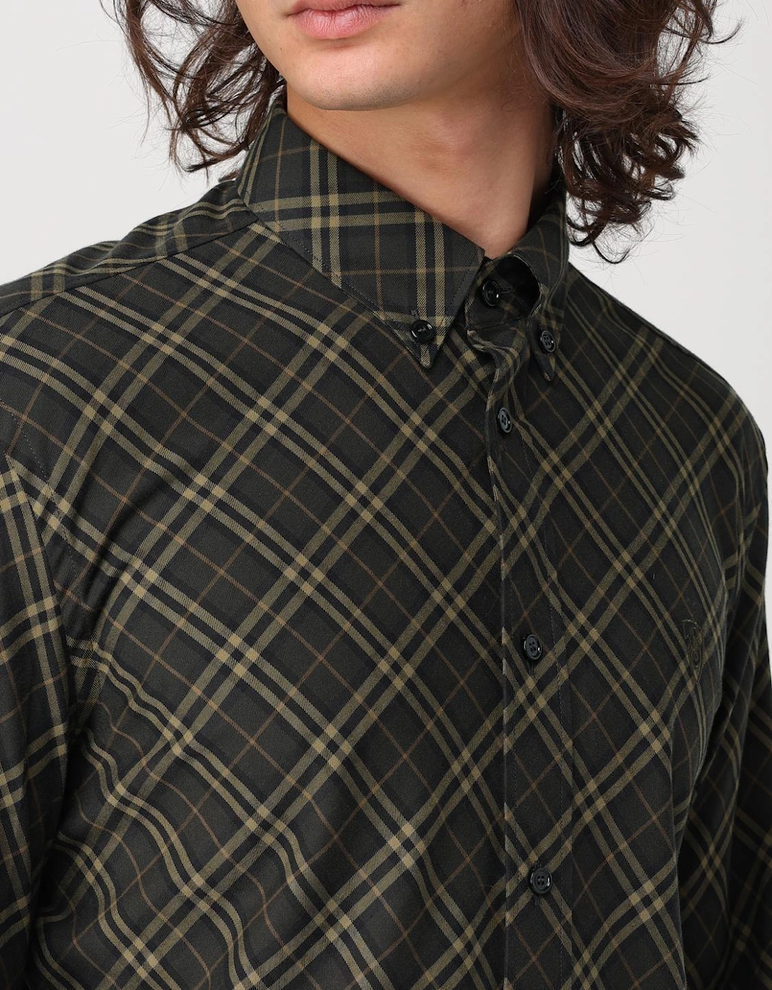 Plaid Cotton LongSleeve Shirt