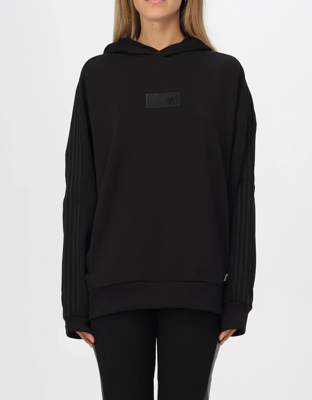 Pleated Sleeve Hoodie, 4 of 3