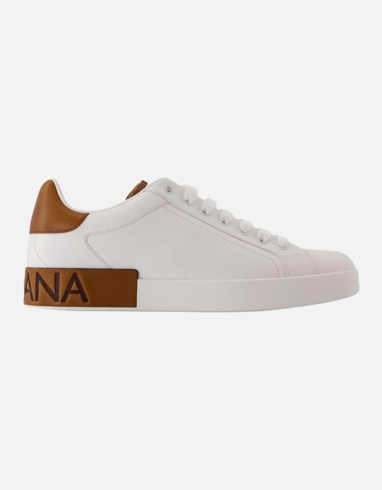Low Top Leather Sneakers