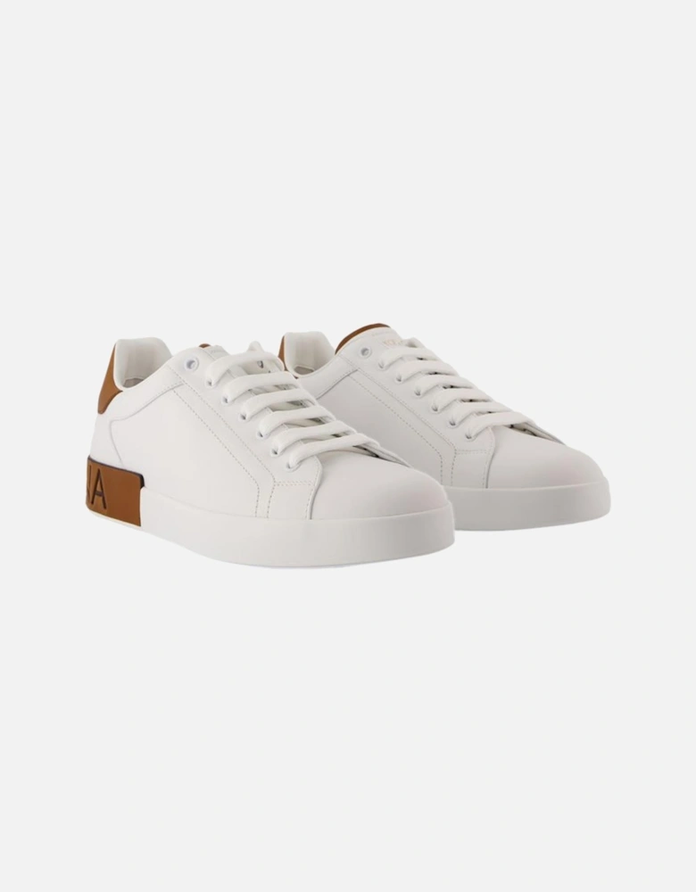 Low Top Leather Sneakers
