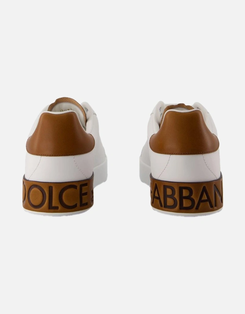 Low Top Leather Sneakers
