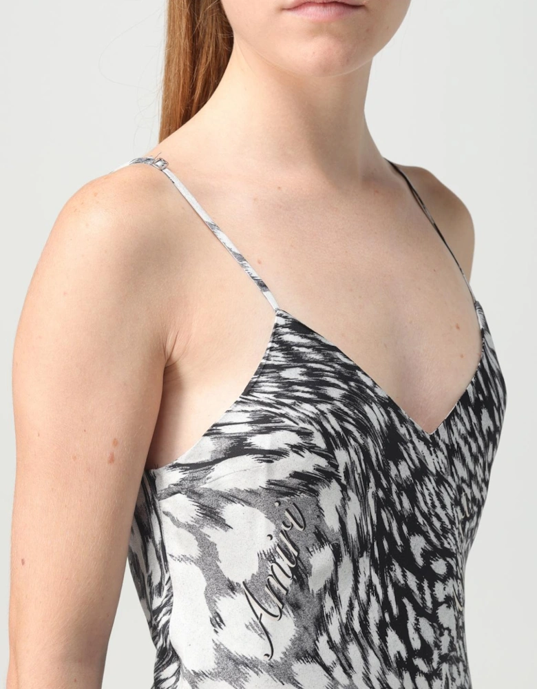 Slip Dress Animal Print Mini