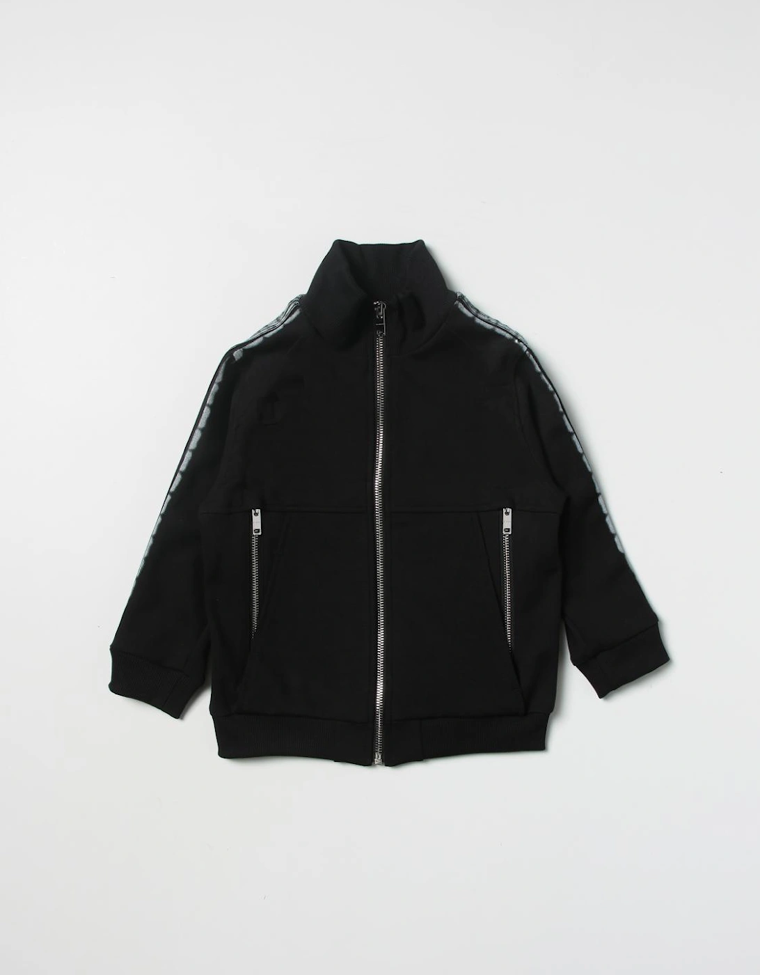 Kids ZipUp Jacket with Sleeve Stripes, 3 of 2