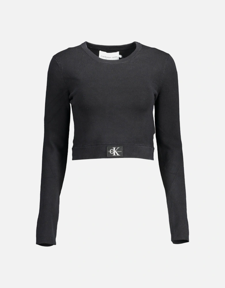 Women's Ribbed Crop Sweater