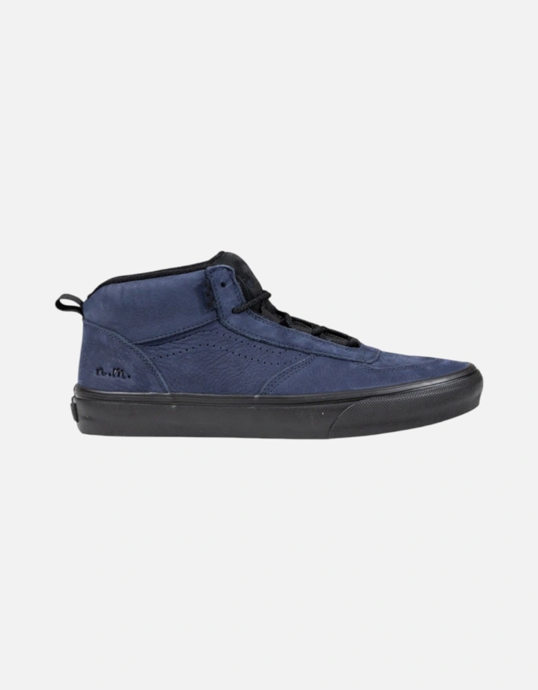 Leather Slip On Shoes with Rubber Sole