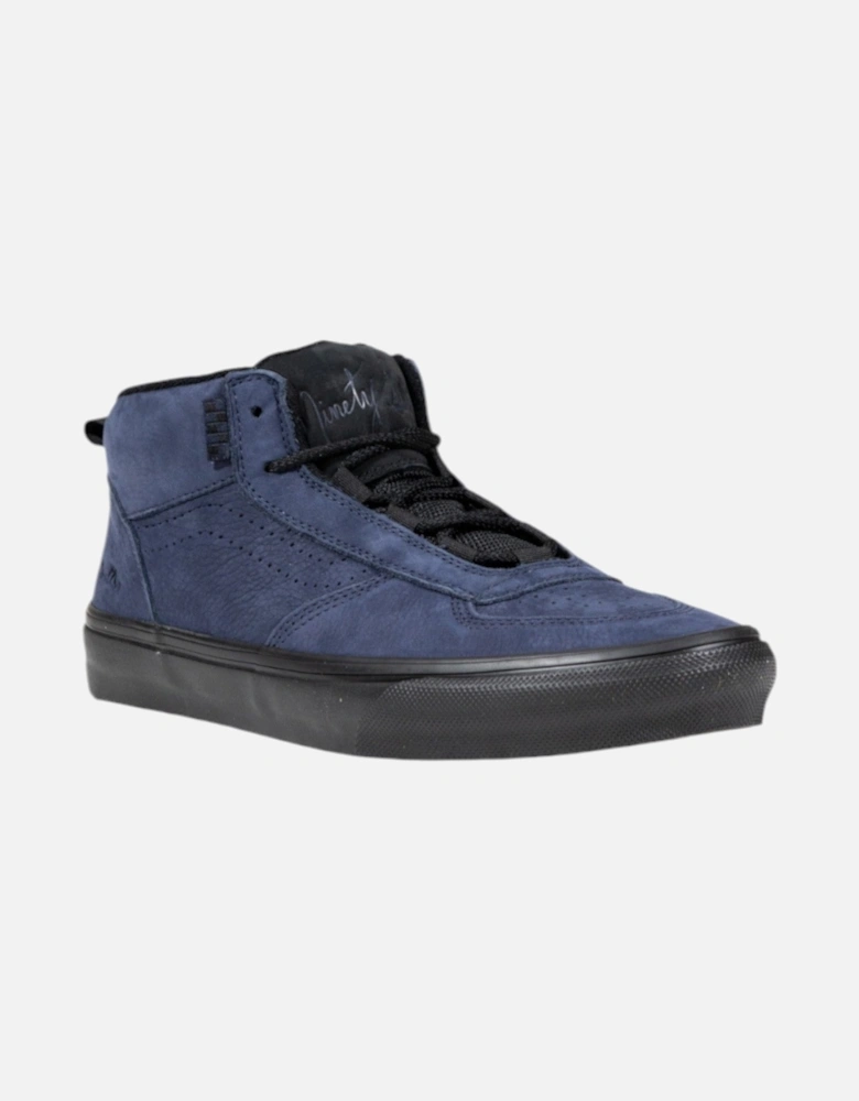Leather Slip On Shoes with Rubber Sole