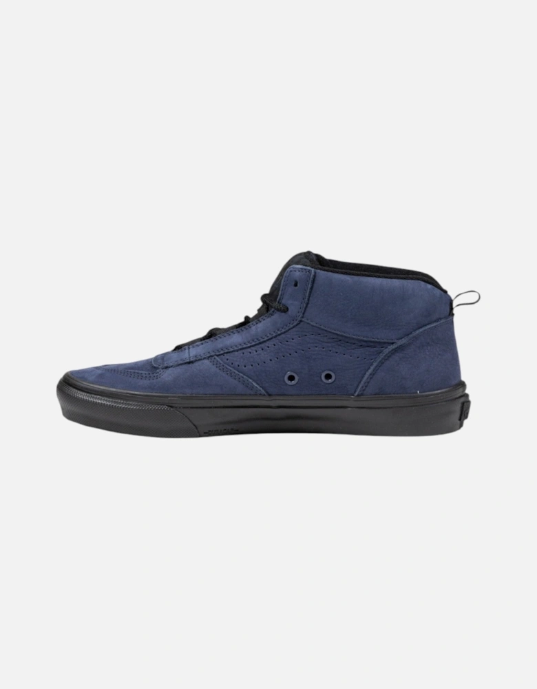 Leather Slip On Shoes with Rubber Sole