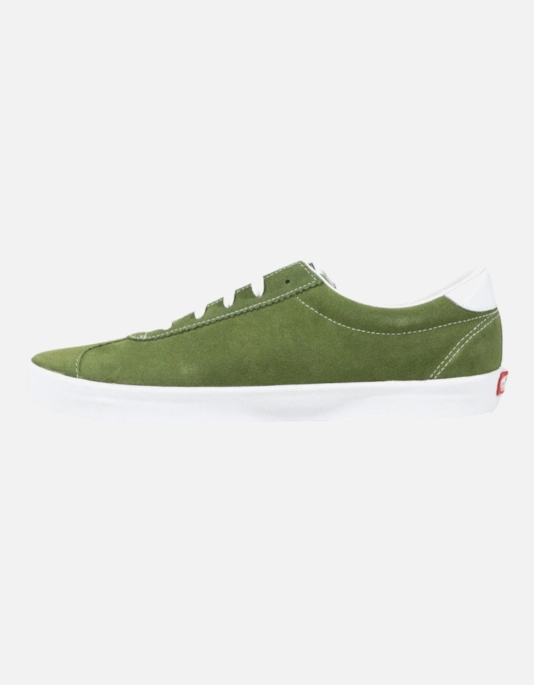 Suede Print Lace-Up Sneakers with Leather Lining