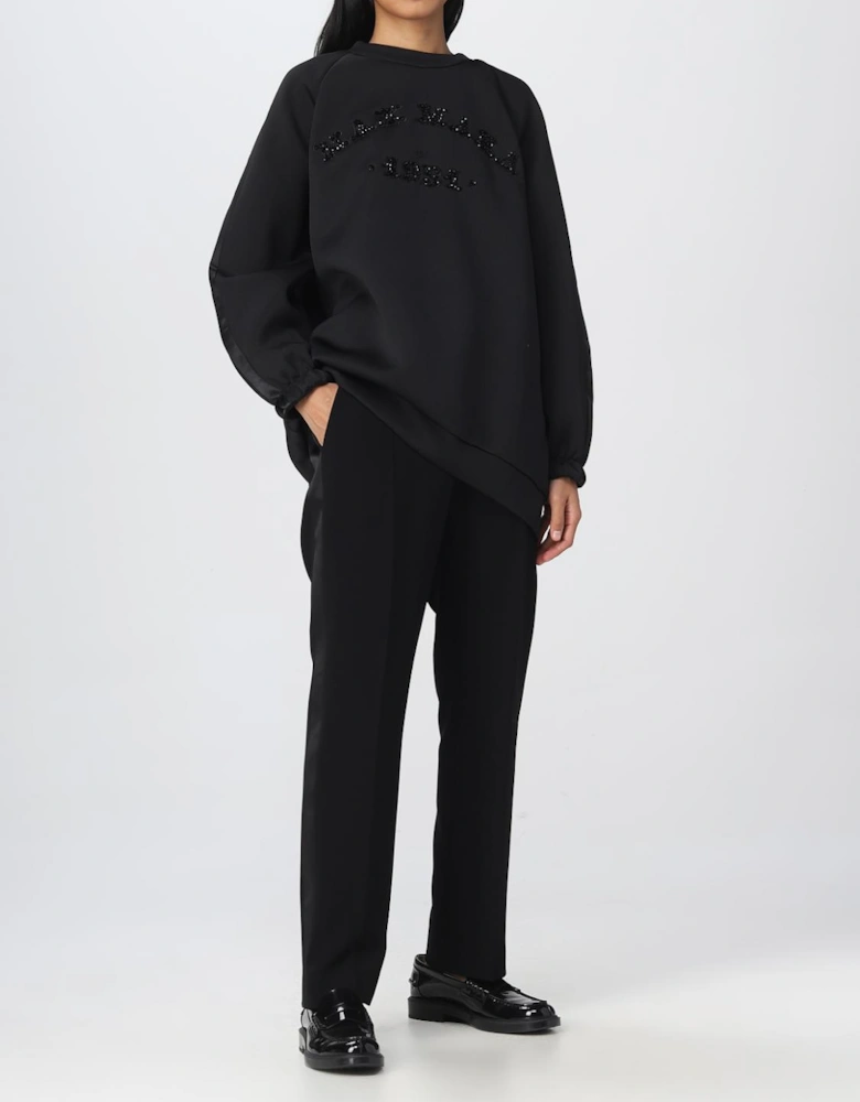 Embellished Logo Sweatshirt