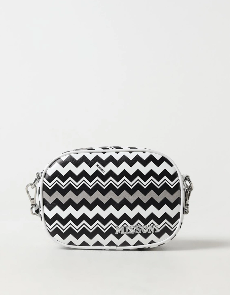 Chevron Crossbody Bag Chain Strap