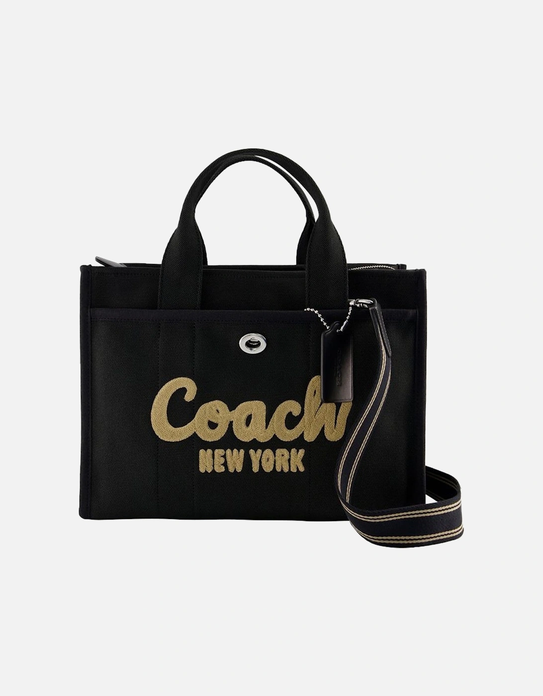 Canvas Cargo Tote - Black, 5 of 4