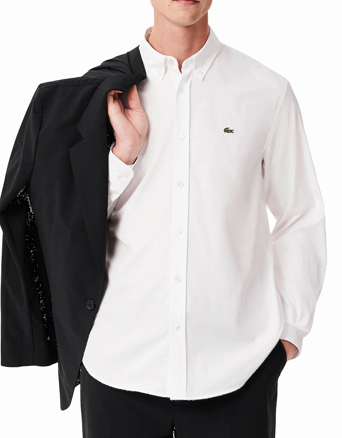 Regular Fit Long Sleeve Oxford Shirt, 4 of 3