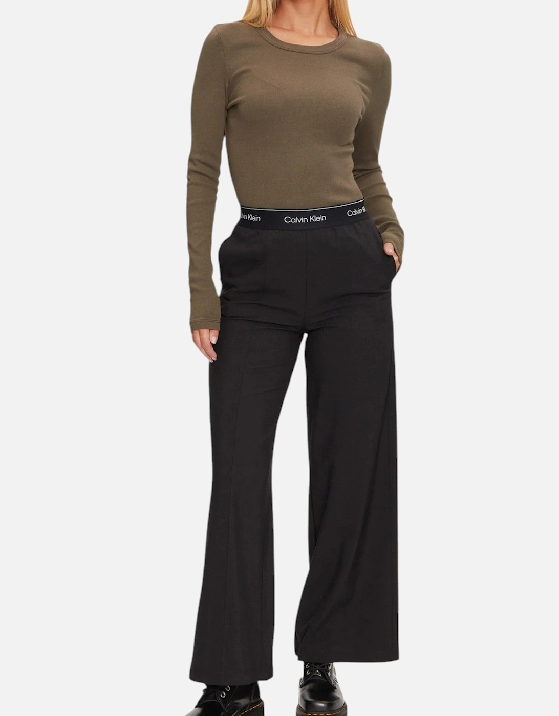 Round Neck Long Sleeve Knit Sweater, 4 of 3