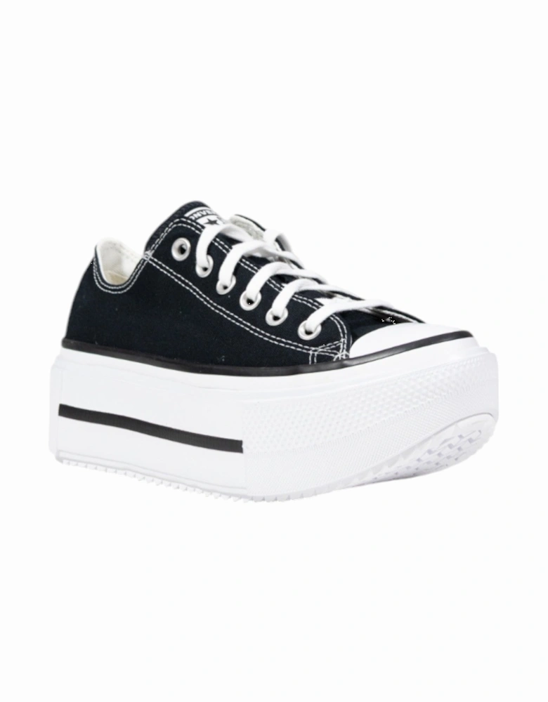 Classic Fabric Lace-Up Rubber Sole Sneakers