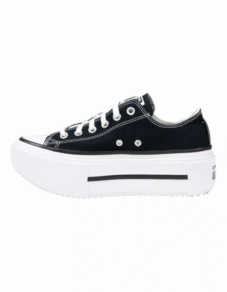 Classic Fabric Lace-Up Rubber Sole Sneakers