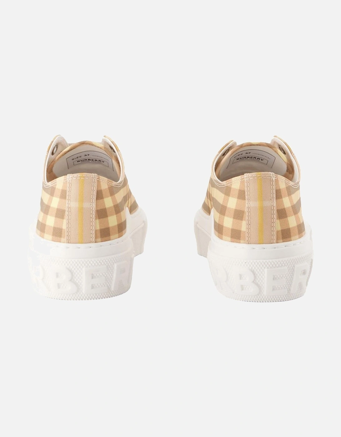 Arthur Check Platform Sneakers