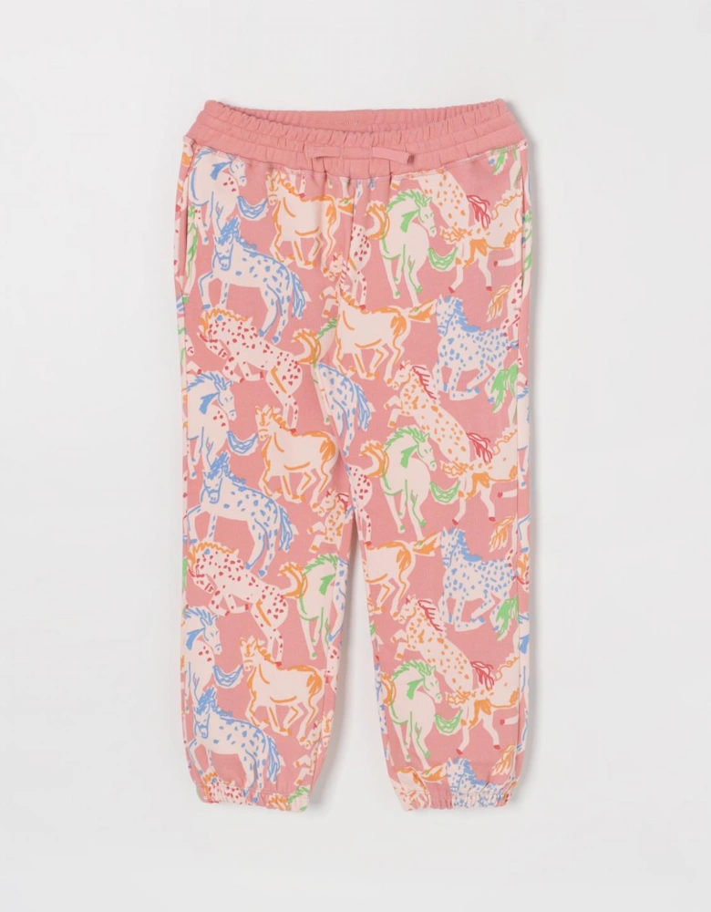 Kids Horse Print Joggers